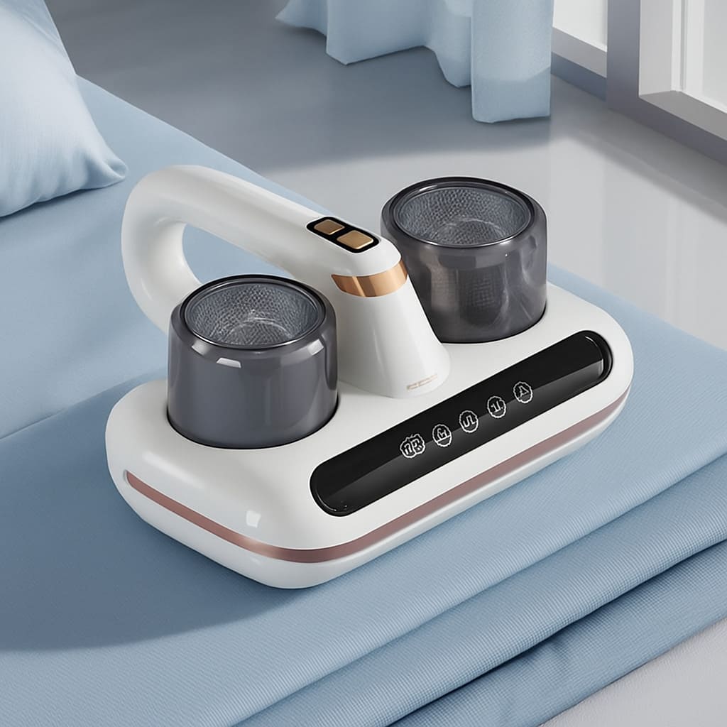 Wireless Mite Removal Vacuum Cleaner – UV Sterilizing Anti-Allergy Dust Remover
