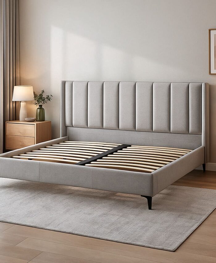 Padded Headboard Bedframe – Premium Edition